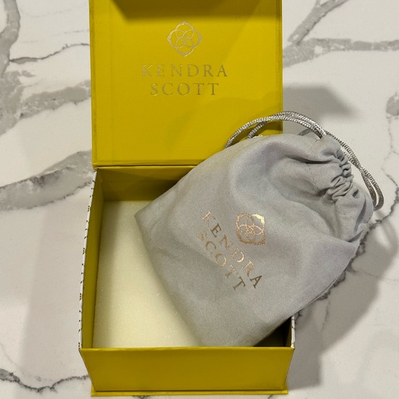 Kendra Scott Aqua Apatite Danielle Earrings - Picture 2 of 7